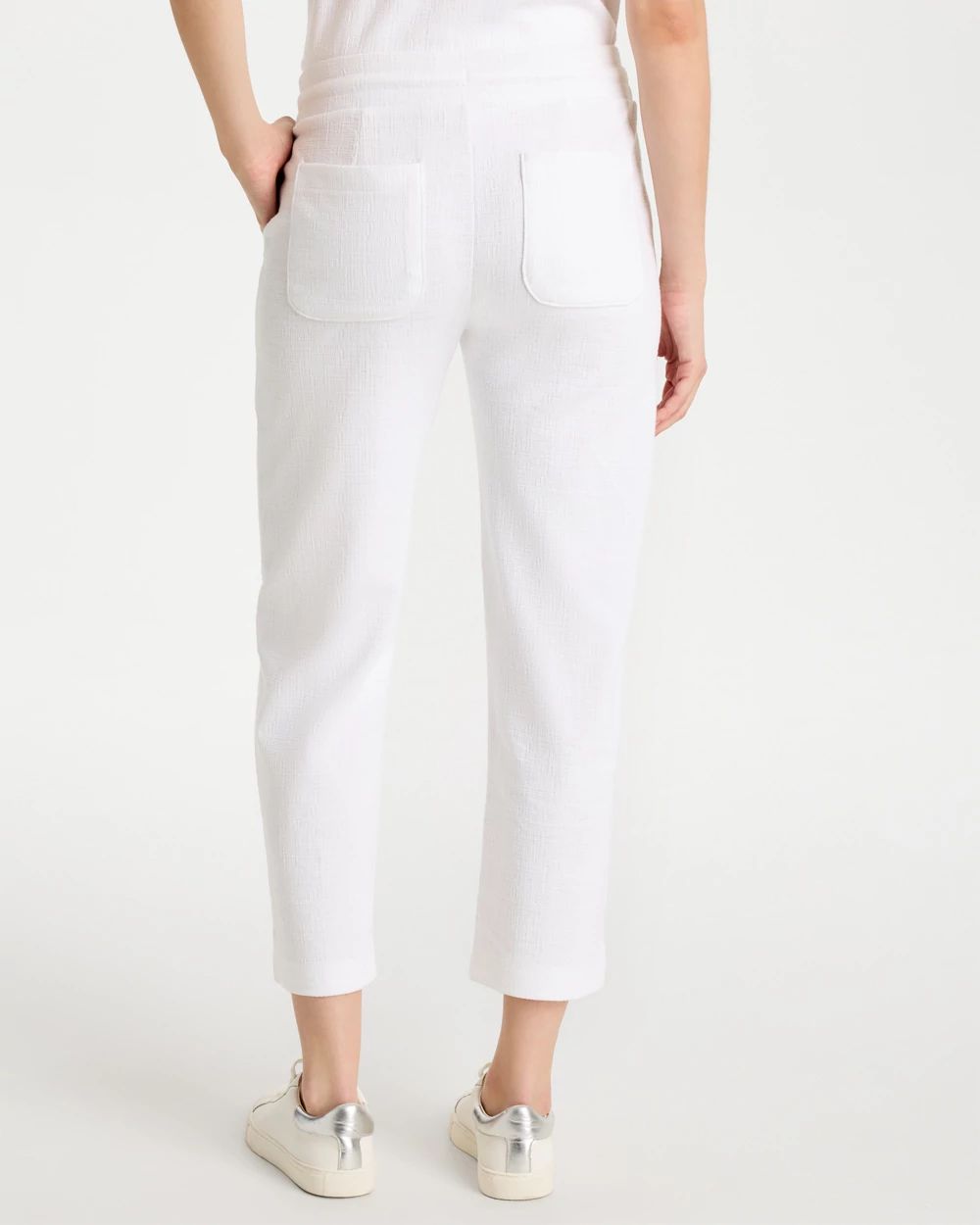 Zenergy® Crosshatch Knit Cropped Pants | Chico's